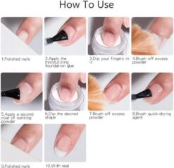 Navulset Flesjes Dippoeder Dipping Powder Activator Basecoat Topcoat Brush Saver Dippn -Nagelverzorging Winkel 1200x1156 8