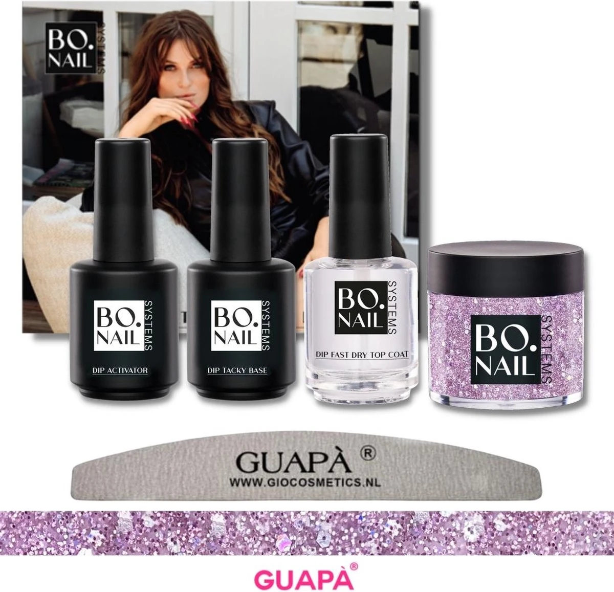 GUAPÀ® Acryl Nagels Dip Poeder Starterskit | Dip Powder | Dipping Acryl Poeder | Acryl Nagels Starterspakket | Make A Wish #037 1 GUAPÀ® Acryl Nagels Dip Poeder Starterskit | Dip Powder | Dipping Acryl Poeder | Acryl Nagels Starterspakket | Make A Wish #037