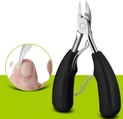 WVspecials® Professionele Zwarte Nagelschaar - Kalknagel Schaar - Ingegroeide Teennagel - Nageltang Groot -Nagelschaar Voor Harde Nagels - Teennagel - Nageltang - Nagelschaartje - Nagelschaar - Kalknagels - Schaar - Hand Verzorging - Nagelknipper -Nagelverzorging Winkel 1200x1161 6