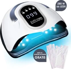 UV Lamp Gelnagels - 280 Watt - Gellak Lamp - Nagellamp - Nageldroger