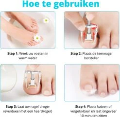 XYZ Goods - 7-delige Manicure Set - Speciaal Voor Ingegroeide Teennagel En Kalknagel - Inclusief Etui -Nagelverzorging Winkel 1200x1169 3