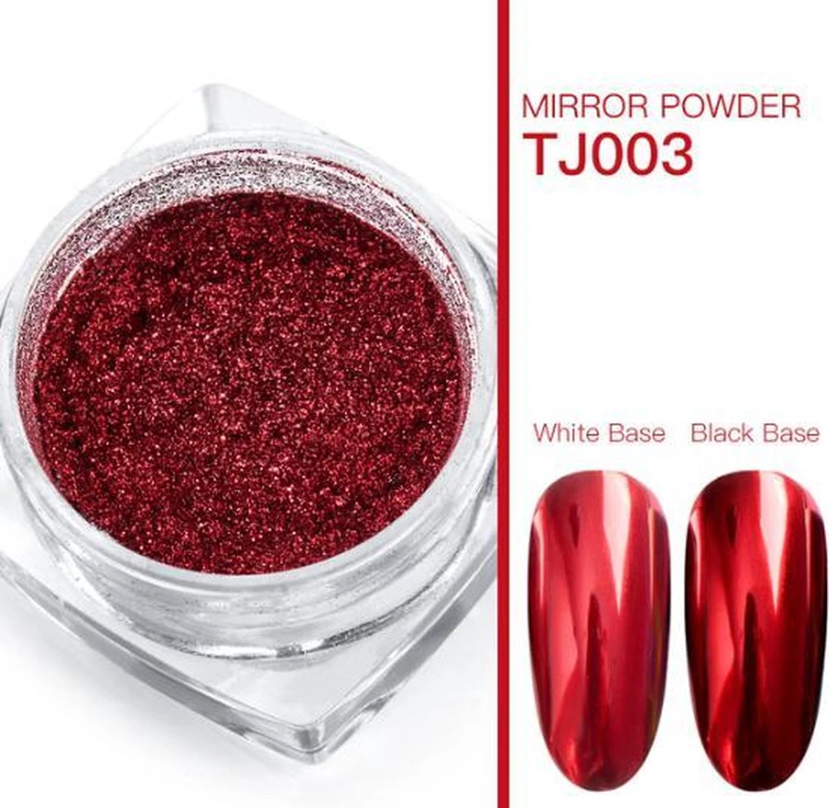 Merkloos EPIN | Nagel Dip Poeder | Mirror Powder | Nagel Decoratie | Spiegel Poeder | Nail Art | ROOD 1 Merkloos EPIN | Nagel Dip Poeder | Mirror Powder | Nagel Decoratie | Spiegel Poeder | Nail Art | ROOD