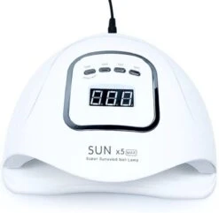 Merkloos Daniqqi - 80 Watt UV LED Lamp Nagels - 45 Leds Nagellamp - Wit -Nagelverzorging Winkel 1200x1171