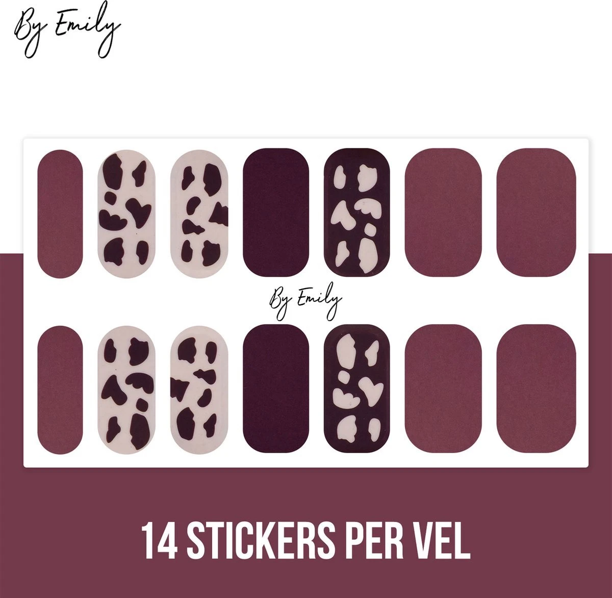 Nagel Wrap - Cowly Red | 14 Stickers Per Vel | Nail Wrap | Nail Art | Trendy | Design | Nagellakvrij | Eenvoudig | Nagel Art | Nagel Wrap | Nagel Stickers | Folie | Zelfklevend | Sjablonen 3 Nagel Wrap - Cowly Red | 14 Stickers Per Vel | Nail Wrap | Nail Art | Trendy | Design | Nagellakvrij | Eenvoudig | Nagel Art | Nagel Wrap | Nagel Stickers | Folie | Zelfklevend | Sjablonen - Afbeelding 3