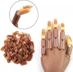 Merkloos Nailtrainer – Nail Practice Hand – Oefenhand Nagelstyliste (incl. 100 Oefen Nagels!) -Nagelverzorging Winkel 1200x1177 28