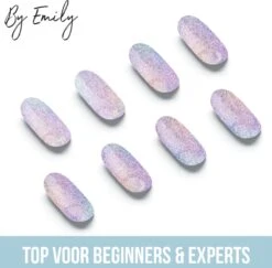 By Emily - Nagel Wrap - | Galaxy Dream | 16 Stickers | Nail Wrap | Nail Art | Trendy | Design | Nagellakvrij | Eenvoudig | Nagel Wrap | Nagel Stickers | Folie | Zelfklevend | Sjablonen -Nagelverzorging Winkel 1200x1180 15