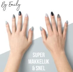 By Emily - Nagel Wrap - Classic Teal | 14 Stickers Per Vel | Nail Wrap | Nail Art | Trendy | Design | Nagellakvrij | Eenvoudig | Nagel Art | Nagel Wrap | Nagel Stickers | Folie | Zelfklevend | Sjablonen -Nagelverzorging Winkel 1200x1180 8