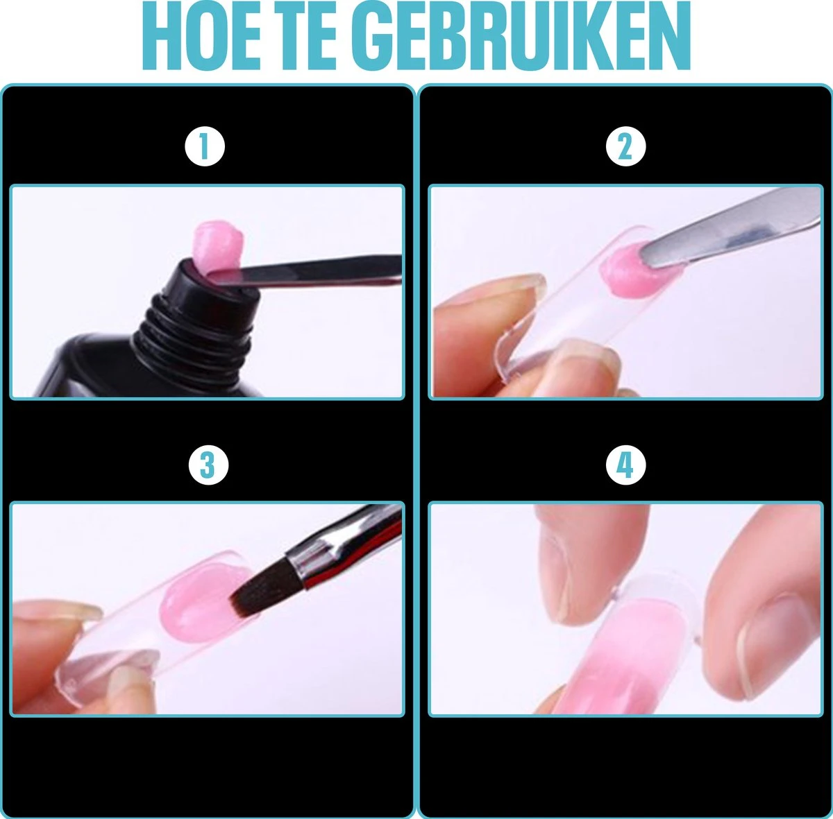 Dual System Forms - Voor Polygel & Acrylgel Nagels - Kunstnagels - Nepnagels - 120 Stuks 5 Dual System Forms - Voor Polygel & Acrylgel Nagels - Kunstnagels - Nepnagels - 120 Stuks - Afbeelding 5