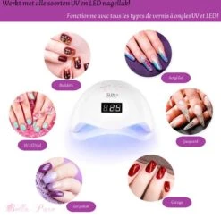 Bella Pure 48W Nageldroger - Vinger- En Teennagels - Bewegingssensor En Timer - 24 LED's -Nagelverzorging Winkel 1200x1183 1