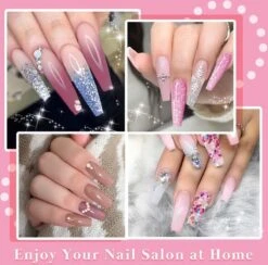 Merkloos Nagels Set - 8 Kleuren - Nagels Starter Set - Met Toplaag, Basislaag, Slipoplossing, Nagelverlengingsgel, Gel Builder - Voor DIY Voor Beginners - Beste Cadeau -Nagelverzorging Winkel 1200x1184 13
