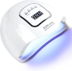 Victoria Nails Pro - 150W/45 LEDs - 2 In 1 UV/leD Lamp - 2021 SUNX5 MAX UV/LED Lamp - Manicure/Pedicure Handen En Voeten - Gellak - Gelnagels - Acrylnagels - Top Coat-Led Nagellamp-Uv Nagellamp-Nagels-Nageldroger - Nagel Tafellamp -Nagelverzorging Winkel 1200x1185 3