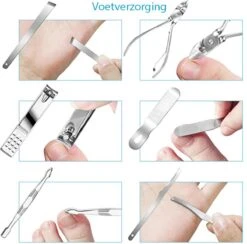 Nagelknipper Set – 18-Delige Pedicure En Manicure Sets Nagelaccessoires – Nagelset – Nagelverzorging Kit – Reisset Zwart 12 Nagelknipper Set – 18-Delige Pedicure En Manicure Sets Nagelaccessoires – Nagelset – Nagelverzorging Kit – Reisset Zwart -Nagelverzorging Winkel 1200x1187 3