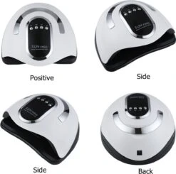 2022 Nageldroger - 280W/66 LEDs - Nagellamp - Nieuw Nageldroger - Wit/Zwart - Manicure/Pedicure Handen En Voeten - Gellak - Gelnagels - Acrylnagels - Top Coat - Matte Top Coat - Led Nagellamp - Uv Nagellamp - Nagels - Nagellak Droger - Tafellamp -Nagelverzorging Winkel 1200x1189