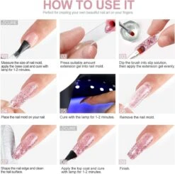 Polygel- 6 KLEUREN SET - 15 ML - Polygel Kit - Polygel Nagels - Polygel Kleuren -Nagelverzorging Winkel 1200x1190 5