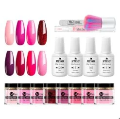 Dipping Powder Starter Kit - 8 Kleuren - Roze - Dip Poeder - Acryl Nagels - Dip Nagels - Meest Complete Starterspakket - Nagel Poeder - MTSSII - 10 Dipping Powder Starter Kit - 8 Kleuren - Roze - Dip Poeder - Acryl Nagels - Dip Nagels - Meest Complete Starterspakket - Nagel Poeder - MTSSII - -Nagelverzorging Winkel 1200x1191 8