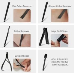 Nagelknipper Set - Pedicureset - 15 Delige - Roestvrij Staal - Met Draagkoffer - Geel Zwart 14 Nagelknipper Set - Pedicureset - 15 Delige - Roestvrij Staal - Met Draagkoffer - Geel Zwart -Nagelverzorging Winkel 1200x1192 6