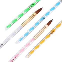 Evvie Acryl Penselen Voor Kunstnagels En Nailart - Set Van 5 -Nagelverzorging Winkel 1200x1193 12