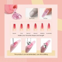 Polygel- Polygel Kit- Polygel Nagels- Polygel Starter Set - RH0594： Thin Nail File 1 Grey Nail File 1 48W White Nail Dryer Helmet Lamp 220V 1 Curved Tweezers 1 Glass Cup 1 Cuticle Fork 1 Cuticle Pusher 1 Nail Cutter 1 Dual End Nail Brush 1 8G Nail Gl -Nagelverzorging Winkel 1200x1193 2