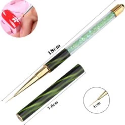 Nail Art Penselen - 8-delig - Penselen - Nail Art Brushes - Nail Art Kwasten - Nail Art - Nail Art Tools - Nail Art Set - Nail Art Kwast - Penselenset - Penselen Set - Penselen Nagels - Nail Art - Nail Art Kit - Nail Art Penseel -Nagelverzorging Winkel 1200x1197 15