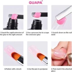 GUAPÀ® Polygel Starterspakket | Acrygel | Poly Gel | Gel Nagels | Professionele Kit | Babyboom Pink | Babyboom White | 2 X 60 Gram Polige -Nagelverzorging Winkel 1200x1198 14