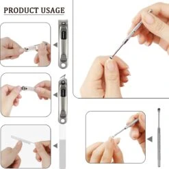 Monroc Nagelknippers Set Met Vijl In Handig Opberg Etui 4 Delig, Manicure, Pedicure Set -Nagelverzorging Winkel 1200x1198 21