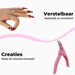 Quevo - Oefenhand Voor Nagels - Nailtrainer - 100 Nageltips - Nagelstickers - Nagelknipper -Nagelverzorging Winkel 1200x1200 1004