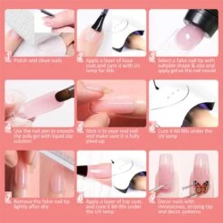 Merkloos Nepnagels - Polygel Set - Nagelverlengingsset - 8 Kleuren - Nagels Set - Temperatuurwisselgel - Lichtgevende Gel - Voor Beginners - Voor DIY Salon Art Nagels - Type A 20 Merkloos Nepnagels - Polygel Set - Nagelverlengingsset - 8 Kleuren - Nagels Set - Temperatuurwisselgel - Lichtgevende Gel - Voor Beginners - Voor DIY Salon Art Nagels - Type A -Nagelverzorging Winkel 1200x1200 1040