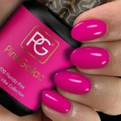 Pink Gellac - Florida Pink - Gellak - Vegan - Roze - Glanzend - 15ml -Nagelverzorging Winkel 1200x1200 113