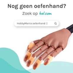 Nagel Tips - Oefenhand Nageltips - Kunstnagels - Nailtrainer - Nail Tips - 100 Stuks -Nagelverzorging Winkel 1200x1200 1133