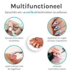 Nagel Tips - Oefenhand Nageltips - Kunstnagels - Nailtrainer - Nail Tips - 100 Stuks -Nagelverzorging Winkel 1200x1200 1134
