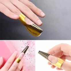 GUAPÀ | Acryl Nagel Sjablonen - Nail Forms - French Manicure - Goud | 500 Stuks 9 GUAPÀ | Acryl Nagel Sjablonen - Nail Forms - French Manicure - Goud | 500 Stuks -Nagelverzorging Winkel 1200x1200 1171