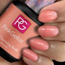 Pink Gellac - Charming Nude - Gellak - Vegan - Nude - Glanzend - 15ml -Nagelverzorging Winkel 1200x1200 129