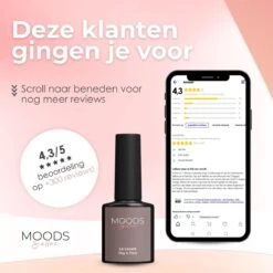 Moods Gellac 6-delige Set - Gel Nagellak - 8ML - Day In Paris - Gellac - Nagels - Gellak Starterspakket - Caramel Kleuren -Nagelverzorging Winkel 1200x1200 178
