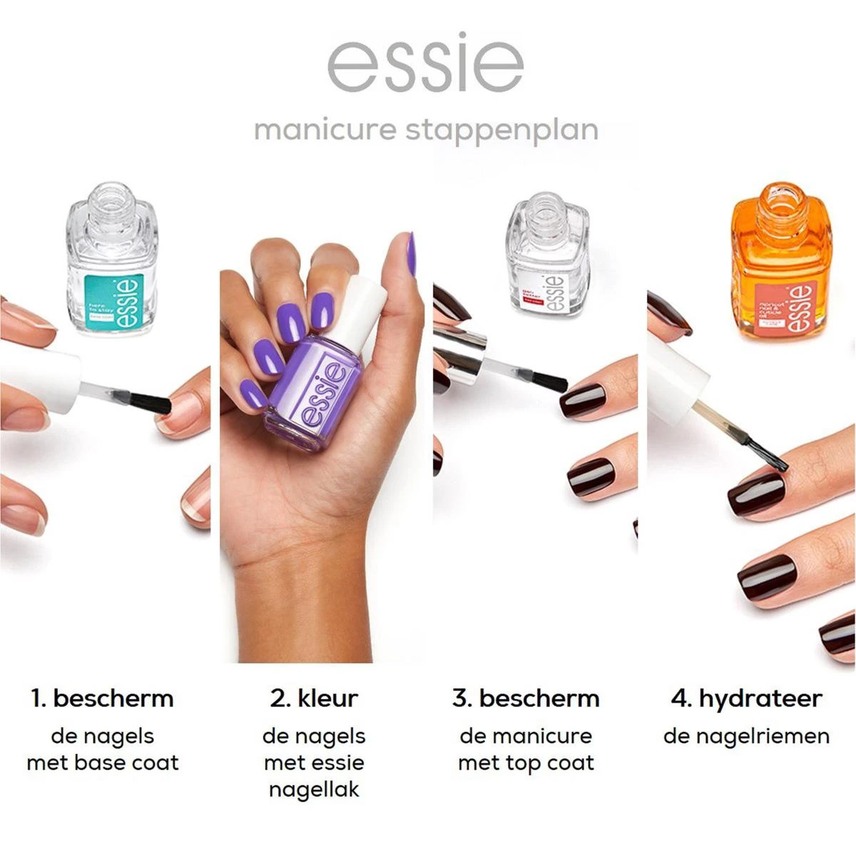 Essie Sole Mate 45 - Paars - Nagellak 8 Essie Sole Mate 45 - Paars - Nagellak - Afbeelding 8