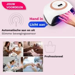 Seidon© Nageldroger 168W - LED Lamp Nagels - Gellak Lamp - UV Lamp Gelnagels -Nagelverzorging Winkel 1200x1200 304