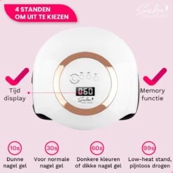Seidon© Nageldroger 168W - LED Lamp Nagels - Gellak Lamp - UV Lamp Gelnagels -Nagelverzorging Winkel 1200x1200 306