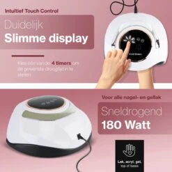 Vivid Green UV Lamp Gelnagels - Led Nagellamp - Gellak Nagel Lamp - Nageldroger - Naggellak Droger - Nagels - 180W -Nagelverzorging Winkel 1200x1200 308