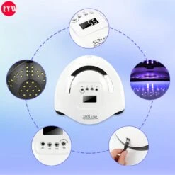 Nageldroger - Nageldrogers - 80 Watt UV LED Lamp Nagels - 45 Leds - Nagellak Droger - UV LED Lamp - Nagellamp - Nail Dryer - Nageldroger Voor Gel Nagellak - Gewone Nagellak - Wit 13 Nageldroger - Nageldrogers - 80 Watt UV LED Lamp Nagels - 45 Leds - Nagellak Droger - UV LED Lamp - Nagellamp - Nail Dryer - Nageldroger Voor Gel Nagellak - Gewone Nagellak - Wit -Nagelverzorging Winkel 1200x1200 318