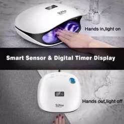 SUN® Professionele Nageldroger SUN 48 Watt LED UV - Nagel Lamp LED - Gel Nagellak - Gelpolish - Gel Nagels - Nagel Kit - Builder Gel - Acryl -Nagelverzorging Winkel 1200x1200 351