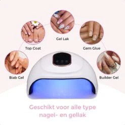 Price2buy UV Lamp Gelnagels + Extra's - Nagellamp - Set Met Nageldroger - Gellak Lamp - Draagbaar 14 Price2buy UV Lamp Gelnagels + Extra's - Nagellamp - Set Met Nageldroger - Gellak Lamp - Draagbaar -Nagelverzorging Winkel 1200x1200 357