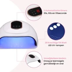 Price2buy UV Lamp Gelnagels + Extra's - Nagellamp - Set Met Nageldroger - Gellak Lamp - Draagbaar 17 Price2buy UV Lamp Gelnagels + Extra's - Nagellamp - Set Met Nageldroger - Gellak Lamp - Draagbaar -Nagelverzorging Winkel 1200x1200 360