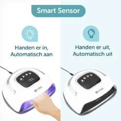 ForDig 220W Professionele Nageldroger Voor Gel Nagels - Nagellak Droger Met UV LED Lamp En Timer Voor Gelnagels - Nageldrogerlamp Met 57 LED Lampjes Voor Nagel Gellak - Geschikt Voor Manicure En Pedicure - Nagellakdroger Hard Gelpolish Builder -Nagelverzorging Winkel 1200x1200 387