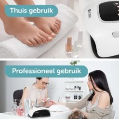 ForDig 220W Professionele Nageldroger Voor Gel Nagels - Nagellak Droger Met UV LED Lamp En Timer Voor Gelnagels - Nageldrogerlamp Met 57 LED Lampjes Voor Nagel Gellak - Geschikt Voor Manicure En Pedicure - Nagellakdroger Hard Gelpolish Builder -Nagelverzorging Winkel 1200x1200 388