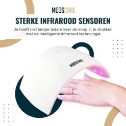 MOOSCARE 36 Watt LED Lamp Voor Gellak Nagels – Nageldroger – Gellak Lamp - UV Lamp Gelnagels - Nail Art Nagellamp - Gel Nagellak Nageldroger -Nagelverzorging Winkel 1200x1200 399