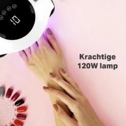 Vivid Green UV Lamp Gelnagels - Led Nagellamp - Gellak Nagel Lamp - Nageldroger - Naggellak Droger - Nagels - 120W -Nagelverzorging Winkel 1200x1200 412