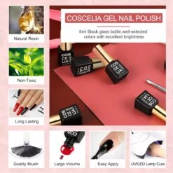 Royala Gellak D5pl Starterspakket + Inclusief UV Lamp + Met 13 Verschillende Gellak Kleuren - Ballerina Tips - Gellak Lamp – Nail Wipes - Cleanser - Nail Art - Gellac Set - Alle Benodigdheden In Eén - Uitgebreid 75-Delig Pakket -Nagelverzorging Winkel 1200x1200 447