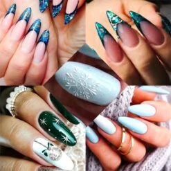 Elvi Polygel Starterskit -Complete Set Inc. USB UV/Led Mini Lamp-6x15g Polygel Kleuren Blauw - Nagelverlenging Polyacryl UV Nagellak-Quick Extension Temperature Color Changing Gel Blue Green -Nagelverzorging Winkel 1200x1200 494