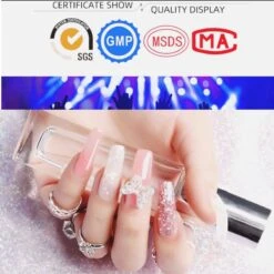 Elvi Polygel Starterskit - Complete Set Inc. USB UV/Led Mini Lamp-Nagelverlenging- Polygel 6 X 15g Perfecte Kleuren Roze - Polyacryl UV Nagellak-Quick Extension Temperature Color Changing UV Gel Pink -Nagelverzorging Winkel 1200x1200 525