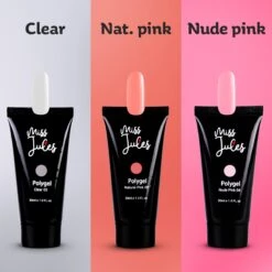 Miss Jules® Luxe Complete Polygel Kit - Polygel Nagels Starterspakket - 3 X 30 ML - Perfecte Combinatie Gellak & Acryl - Inclusief Instructievideo (NL) -Nagelverzorging Winkel 1200x1200 556