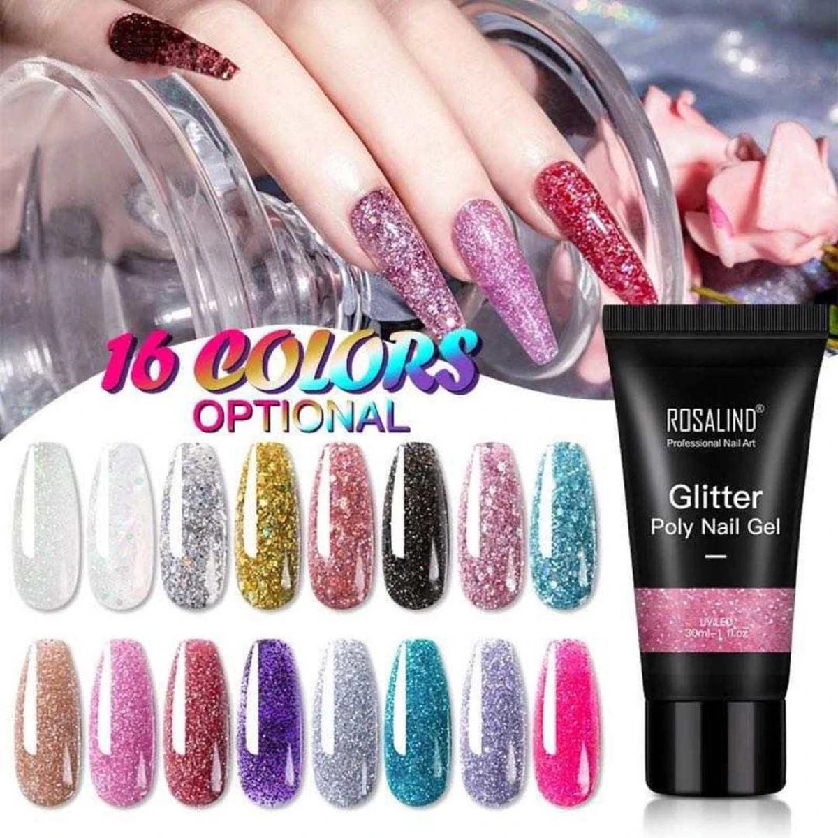 Polygel- Polygel Kit- Polygel Nagels- 30ML- Polygel- Polygel Kleuren- Polygel 2 Polygel- Polygel Kit- Polygel Nagels- 30ML- Polygel- Polygel Kleuren- Polygel - Afbeelding 2